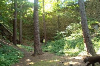 Západní nádvoří hradu (2002 ©Václav Hodek)