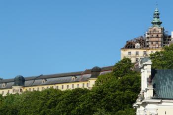 Rekonstrukce horního zámku (© Jaroslav Šefčík, 06/2009)