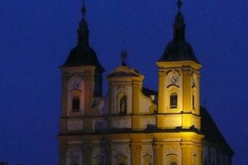 mariánský kostel v noci ( © Jan P. Štěpánek 12/2009)