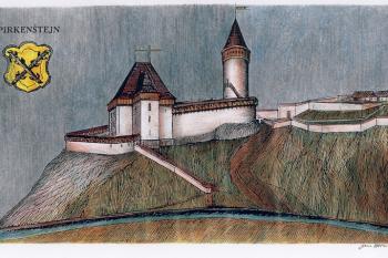 rekonstrukce hradu pro 15. století (© jan heřman, 02/2012)