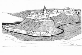 Rataje s Pirkštejnem v roce 1872 (© jan heřman, 02/2012)