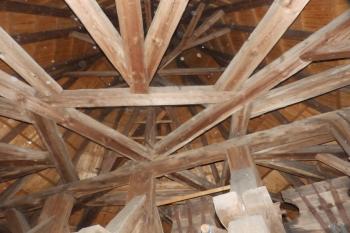 Konstrukce krovu zvonice (© Johannes Cladis, 07/2016)