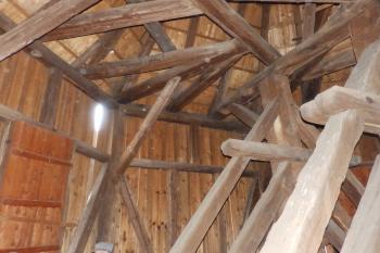 Konstrukce krovu zvonice (© Johannes Cladis, 07/2016)