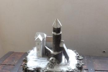 Model hradu v zámecké expozici (© Johannes Cladis, 07/2016)