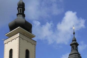 Věže mladoboleslavské radnice (© Jan Boukal, 8/2011)