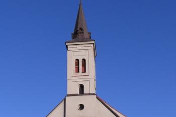 průčelí kostela sv. Ignáce na Borové (© Jan P. Štěpánek, 12/2006)