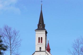 kostel sv. Ignáce na kopci Borová nad Malenovicemi ( © Jan P. Štěpánek 03/2008)