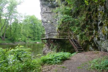 Příběnice - partie pod hradem u Lužnice (© Pavel Jarý, 13.05.2009)