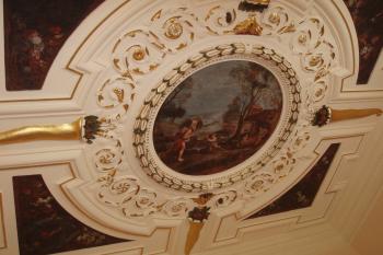 Nástropní malba - Stvoření světa (© Lenka Šíchová, 07/2010)