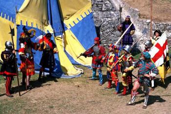 Berounští měšťané : nástup (© Miroslav Rybáček 2003)