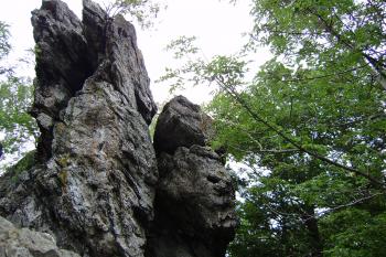 Rabštejn - skála s vyhlídkou (© Zuzana Holasová, 10/2009)