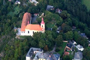 Rabštejn nad Střelou - letecký snímek ( © Radovan Smokoň 09/2006)