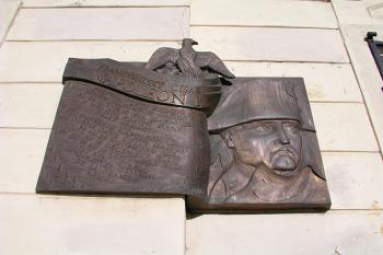 Pamětní deska Napoleona I. ( © Roman Řezáč 09/2004)