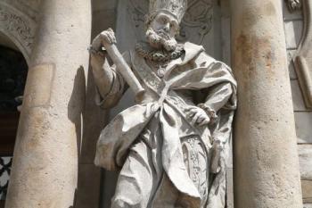 socha císaře Zikmunda Lucemburského ( © Jan P. Štěpánek 06/2008)