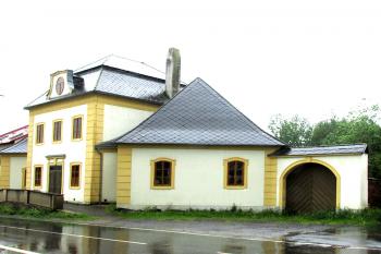 Santiniho hostinec v Ostrově nad Oslavou ( © Pavel Vítek 05/2018)