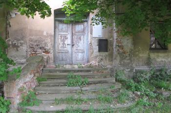 vstup do zámku na jižní straně (© D Dohňanský, 05/2018)