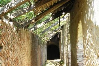 schodiště k zámku (© Daniela Fantová, 10/2007)