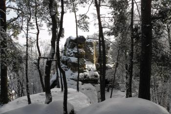 Zimní Rotštejn (© Josef Filio Šretr, 18.1.2012)
