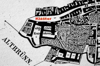  ( © mapa stabilního katastru z r.1843 (Města a městečka-K.Kuča))