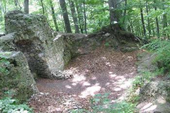 Panorama interiéru západního paláce (© Jan P. Štěpánek 06/2006)
