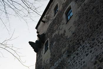 Severozápadní strana paláce. (© Miroslav Mergl, 02/2012)