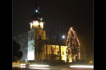 Kostel v noci (© Pavel Konvalinka, 12/2006)
