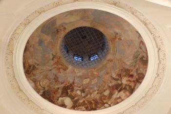 Freska v levé boční kupoli (© Johannes Cladis, 09/2014)