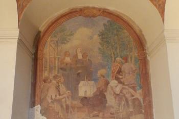 Fresky v ambitu (© Johannes Cladis, 09/2014)