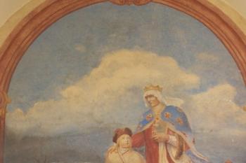 freska v ambitech ( © Milan Caha 03/2008)