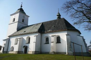 pohled na kostel od jihovýchodu ( © Jan P. Štěpánek 03/2009)