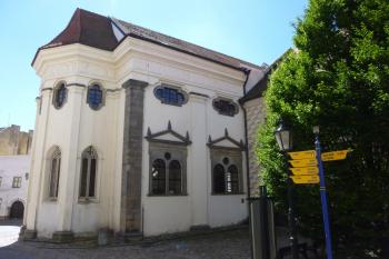 jezuitská kolej s kostelem sv. Maří Magdaleny-Jindřichův Hradec (© Vlastislav Mareček, 08/2016)