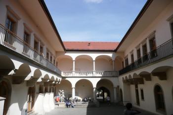 nádvoří městského paláce pánů z Kunštátu ( © Jan P. Štěpánek 06/2009)