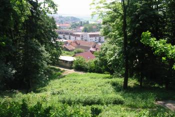 pohled z centrálního plata na Bučovice (© D Dohňanský, 06/2015)