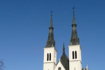 kostel a fara ( © Jan P. Štěpánek 12/2010)