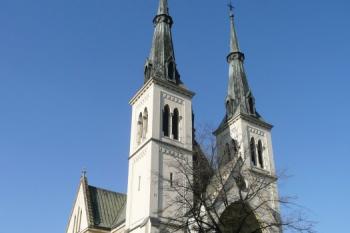 celkový pohled na kostel ( © Jan P. Štěpánek 04/2009)