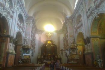 - interiér kostela (© Martin  Tlach, 09/2014)