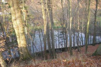 rybník pod severní stranou ostrožny ( © Ondřej Štěpánek 11/2006)