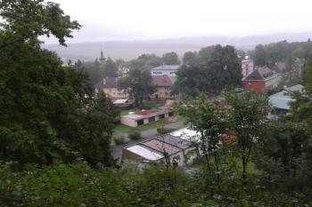 Pohled z Křížového vrchu na Moravský Beroun ( © Ivo Rozehnal 09/2017)