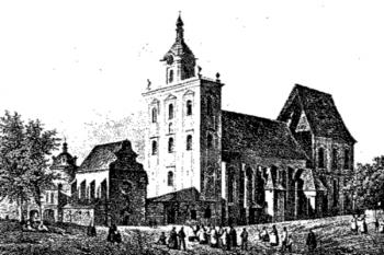 sv. Václav na dobovém vyobrazení ( © Města a městečka (K. Kuča))