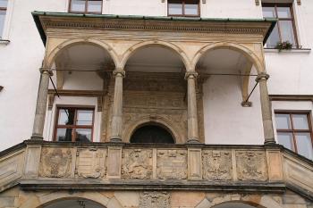 Renesanční loggie na východním průčelí ( © Ivan Grisa 06/2009)