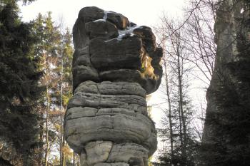 Hrad Bischofstein - Skály (© Josef Filio Šretr, 02/2011)