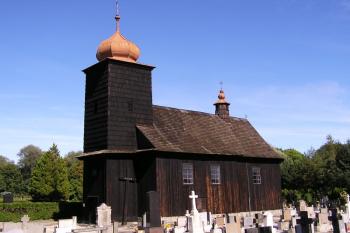 dřevěný kostelík v Albrechticích ( © Jan P. Štěpánek 09/2007)