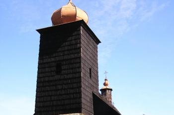 dřevěný kostelík v Albrechticích ( © Jan P. Štěpánek 09/2007)