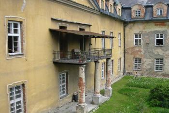 BValkón z jižního křídla (© Dušan Dohňanský 07/2020)