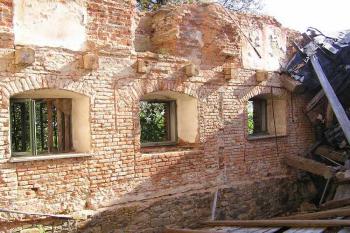 Interiér budovy navazující na oranžerii na východě ( © Jan P. Štěpánek 10/2006)