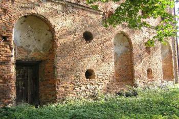 Detail nik v přízemí jižní fasády oranžerie ( © Jan P. Štěpánek 10/2006)