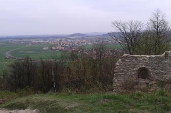 Starý Jičín - pohled na Nový Jičín ( © Ivo Rozehnal 04/2018)