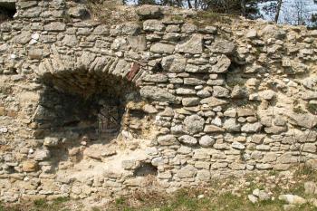 Dochované dělové okénko v předsunutém opevnění ( © Miroslav BITTER 2006)
