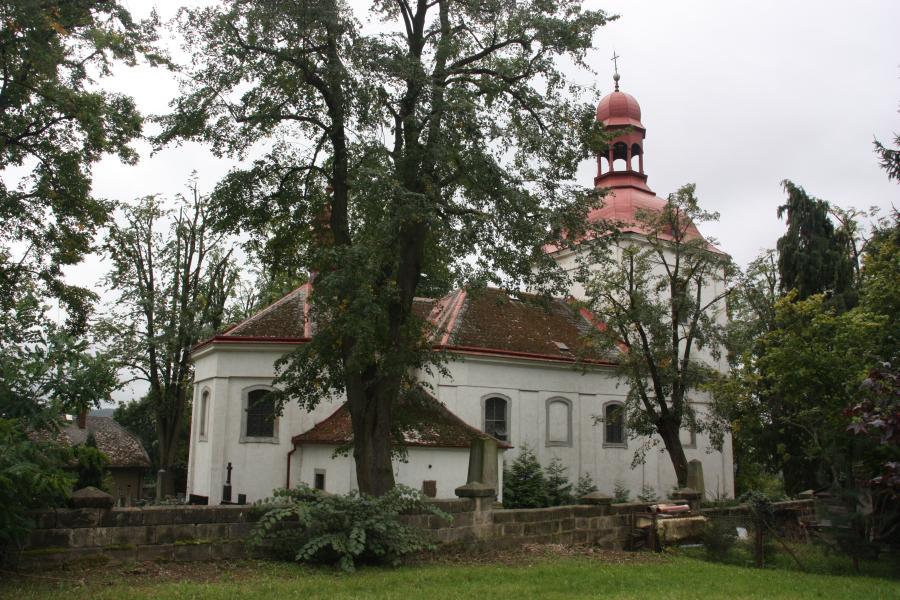 kostel sv. Matěje na Hruštici