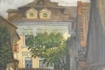 Pohled na zámek v roce 1927 (© Eduard Valeš, 11/2010)
